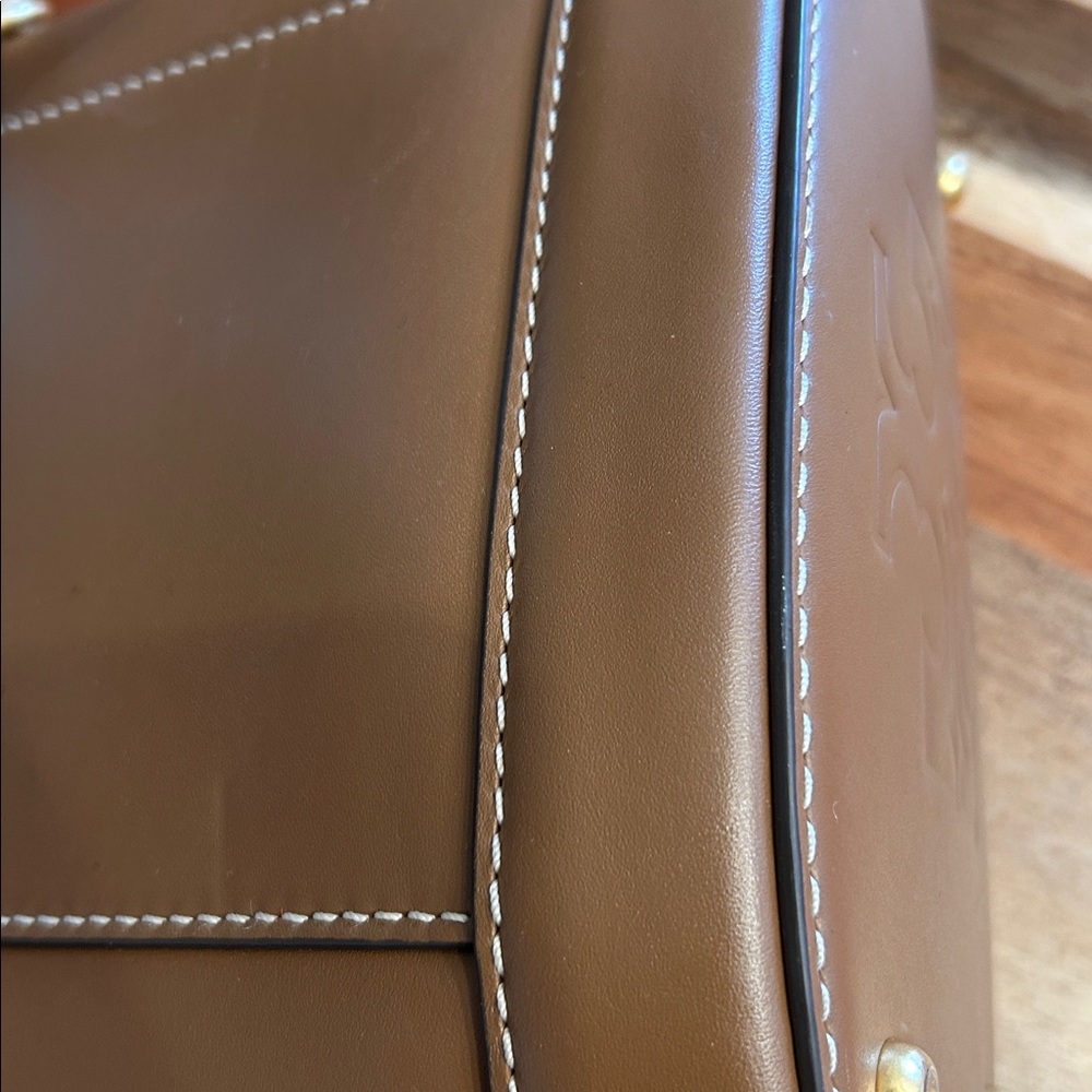 Tory Burch T Monogram Bucket Bag - Picture 10 of 16